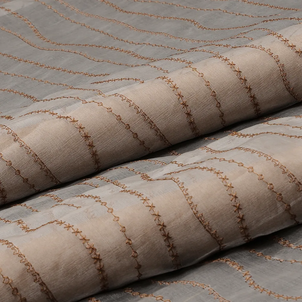 ORGANZA PLAIN - EMBROIDERY